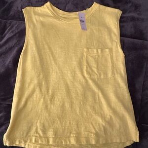 LOFT Sunny Yellow Tank Top